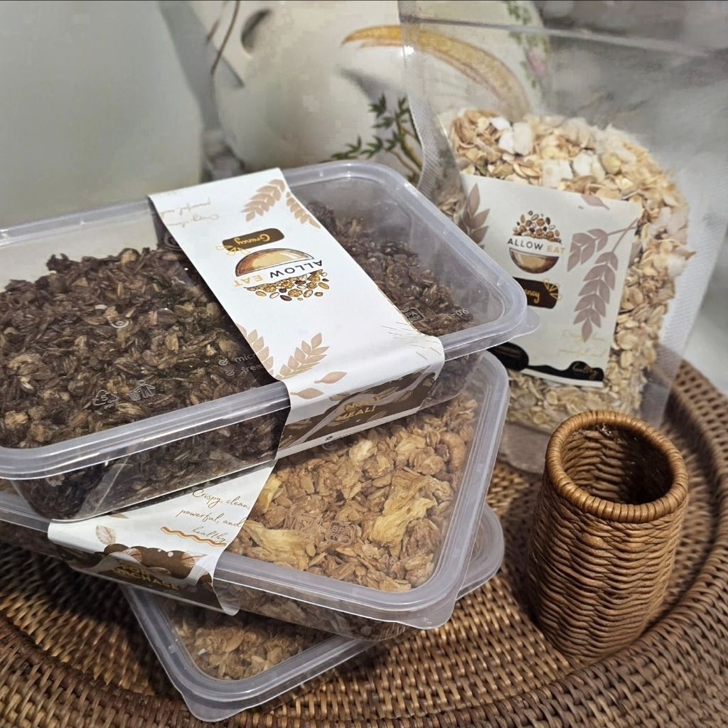 

GRUNCY GRANOLA - Granola Renyah Sehat & Lezat | 250 Gram | 4 Varian Rasa Premium