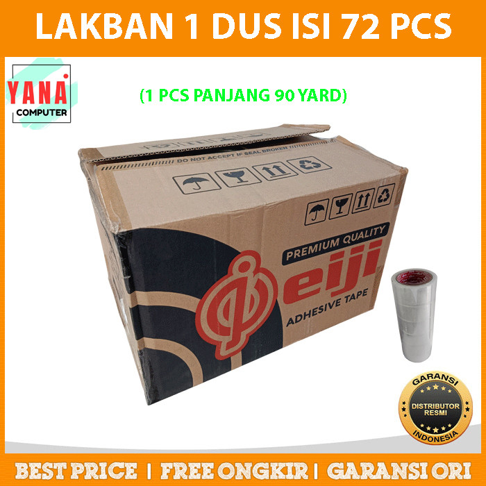 

1 DUS LAKBAN OPP TAPE 2 INCH 90 YARD BENING (45MM) - EIJI FO KACA