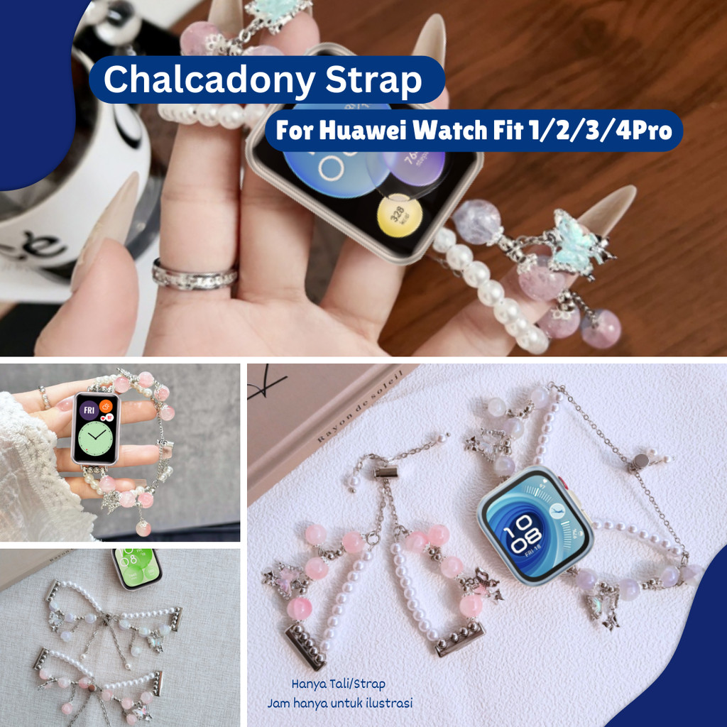 Chalcadony StrapFor Huawei Fit 1 Huawei Fit 2  Huawei Fit 3 Huawei Fit 4  Huawei Fit 4 Pro