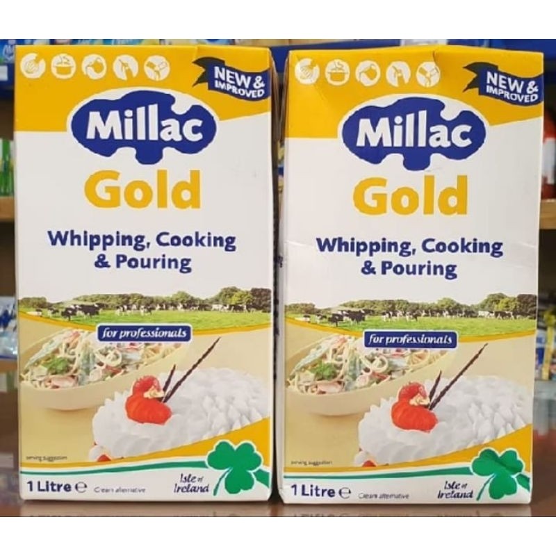 

Millac Gold/ Roselle Whipping Cream 1L ED NOV 2025