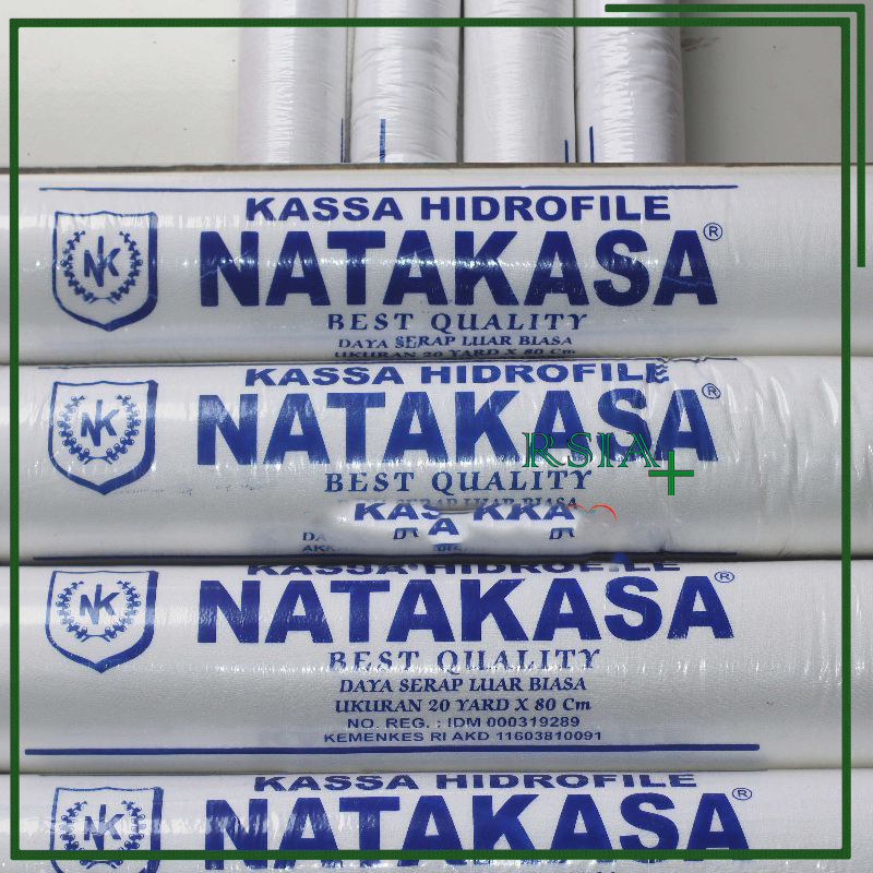Kasa Roll Gulung 20x80 Kasa Hidrofil Gulung Kasa Bulat Kain Kasa Besar Kasa Hidrofil Steril RSIA
