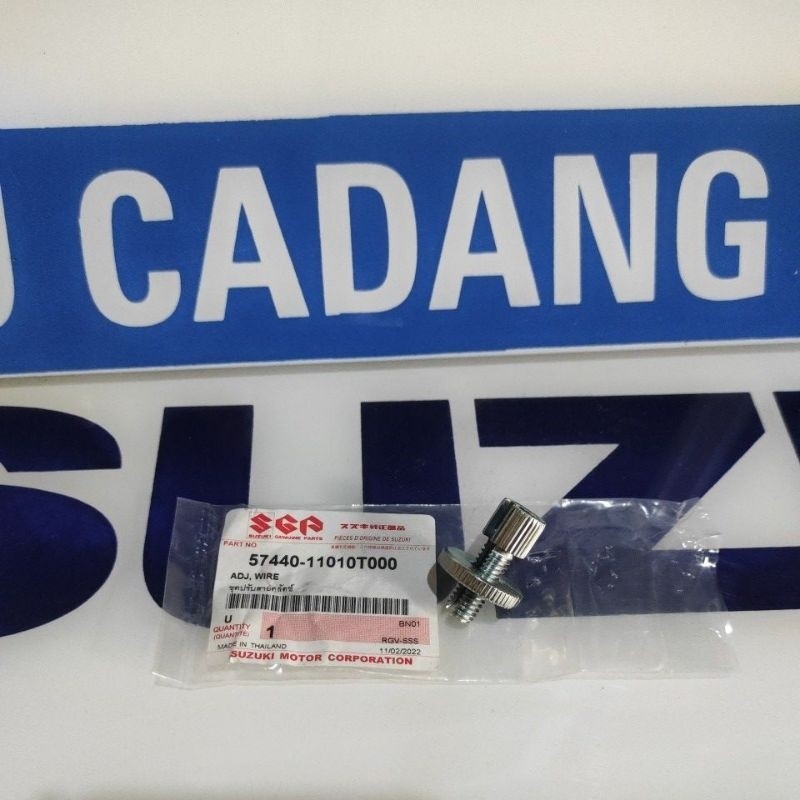 baut setelan handel kabel kopling satria Fu karbu injeksi GSX R S RK cool raider 125 original SGP 57