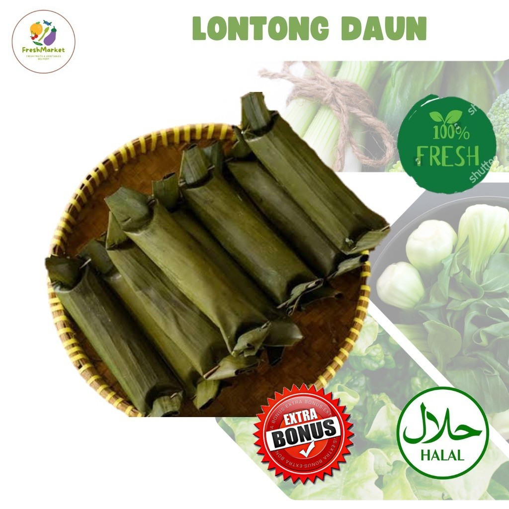 

Lontong Daun 10 Pcs Sayurinstant
