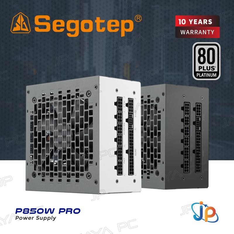 Segotep P850W 850W ATX 3.1 PCIE5 PSU - Power Supply 850 Watt 80+ Platinum Full Modular