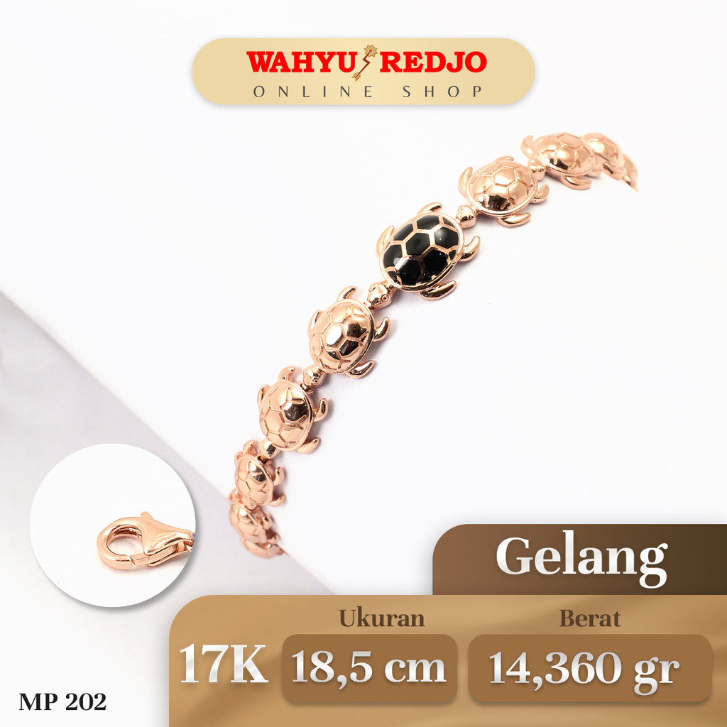 Gelang Emas 17K Wahyu Redjo GL-17K-28408767-PMR