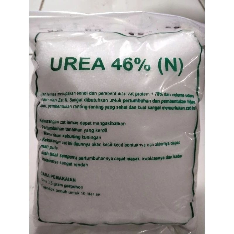 PROMO Pupuk Urea Nitrea / Nitrogen 46% (N) Kemasan 500gr - Pupuk Sintetis untuk segala jenis Tanaman