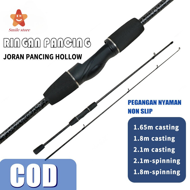 Joran Pancing 1.8M/2.1M Joran Pancing /pancingan set lengkap/joran tegek/Spinning joran/joran tegek/