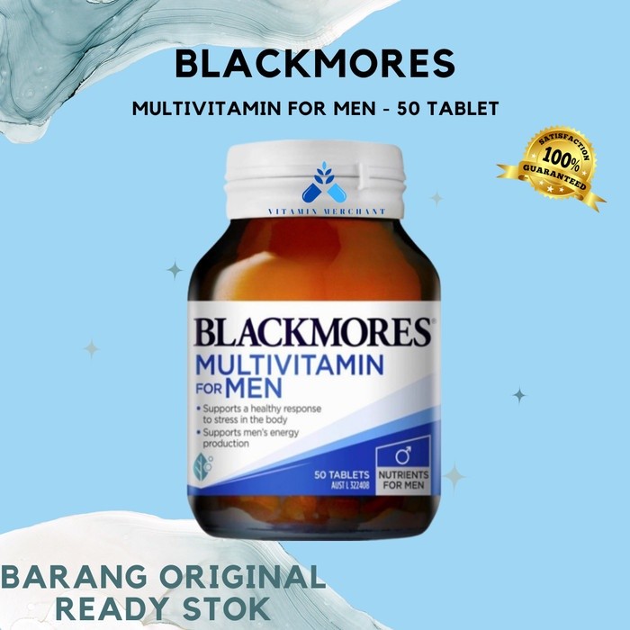 BLACKMORES MULTIVITAMIN FOR MEN , 50 tablets (SG) - w&w