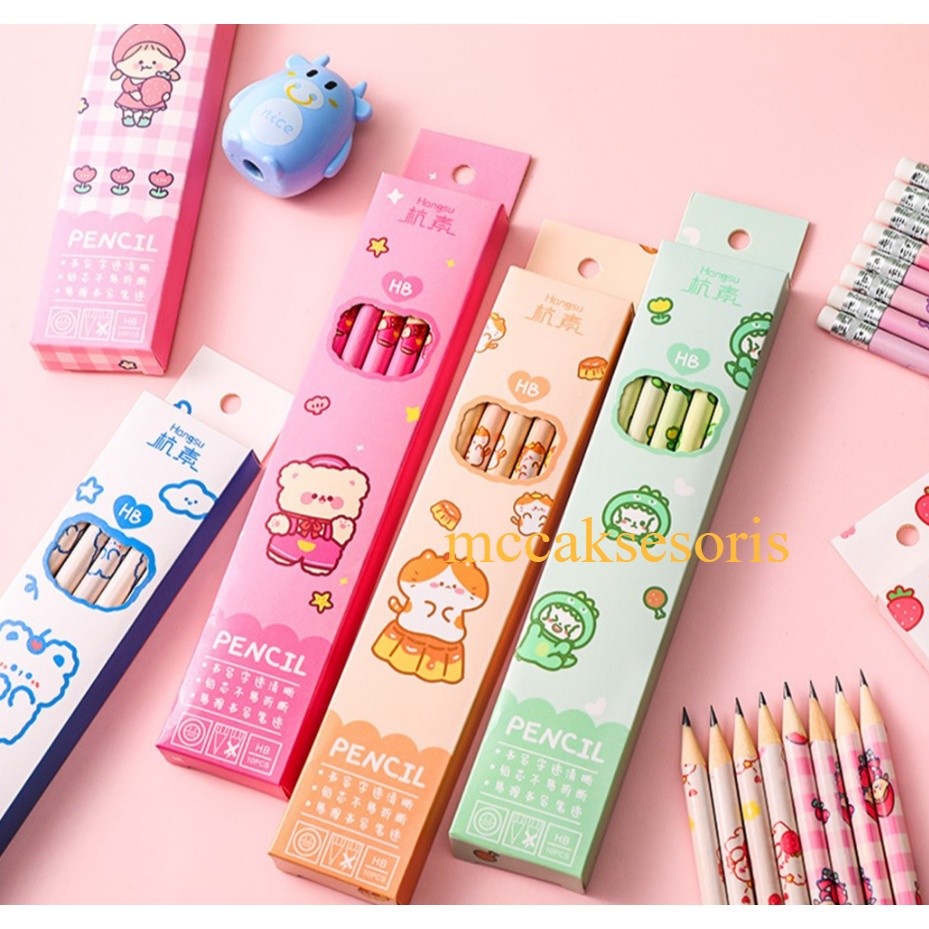 

KBA Pensil Penghapus Set isi 10 Pcs Motif Lucu Alat tulis Set isi 10pcs Karakter Set 10 IN 1 Stationery Set Lucu Karakter Set Perlengkapan Alat Tulis Sekolah Anak-Anak TK Murah Import