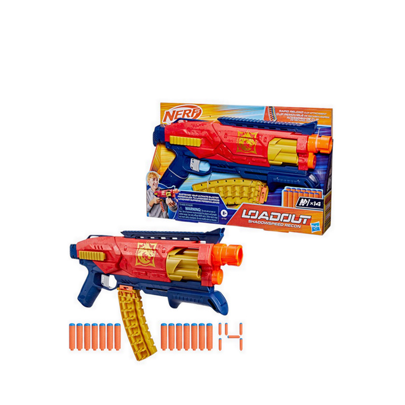 Nerf Loadout Shadowspeed Recon Blaster - NRRG1760