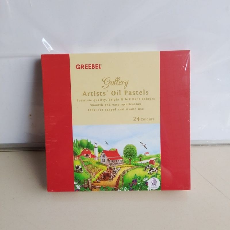 

COD Crayon Oil Pastel Artists Greebel 24 Warna ( Set ) [ Original ]