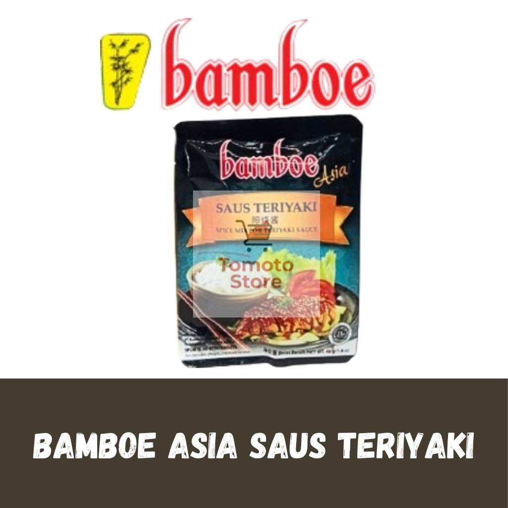 

✨ TOMOTOSTORE ✨ BAMBOE Asia Bumbu Saus Teriyaki