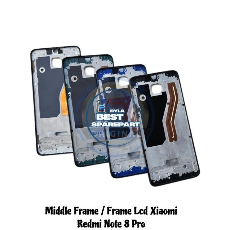 FRAME LCD - TULANG LCD - TATAKAN LCD XIAOMI REDMI NOTE 8 PRO