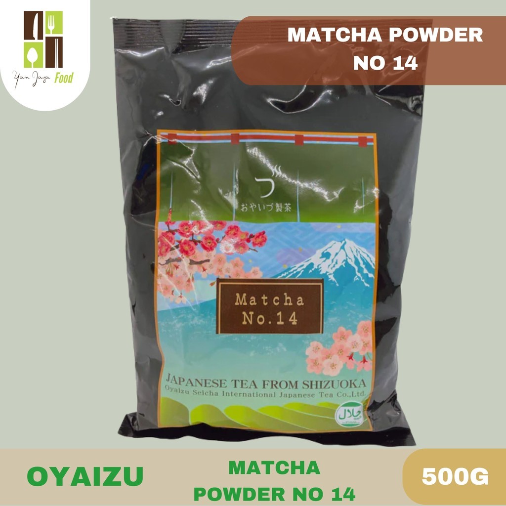 

Oyaizu Culinary Matcha / Matcha Powder No. 14 Kemasan 500g Japanesse Tea From Shizuoka