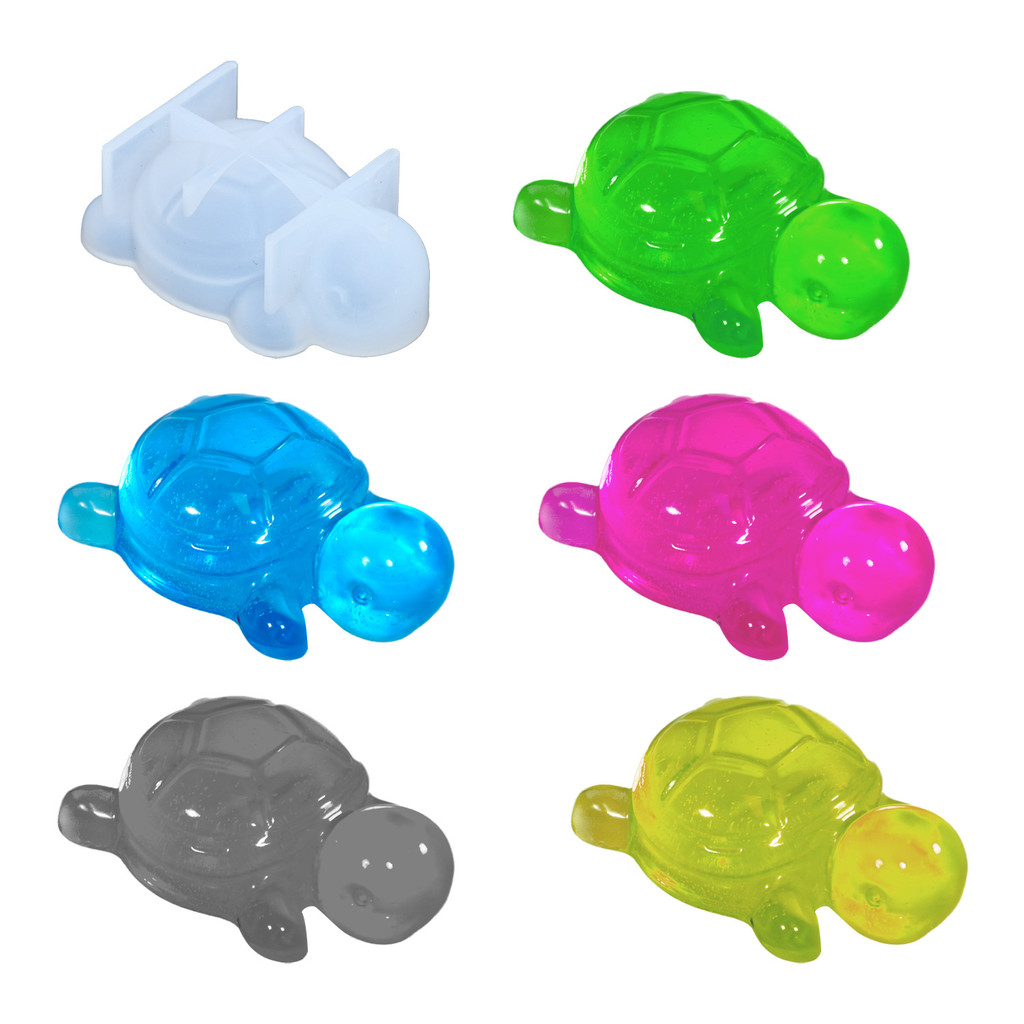 

Turtles Silicone Mold DIY Sea Turtles Mold Handmade Micro Landscape Moulds Turtles Figurine Molds Mini Desktop Resin Ornament