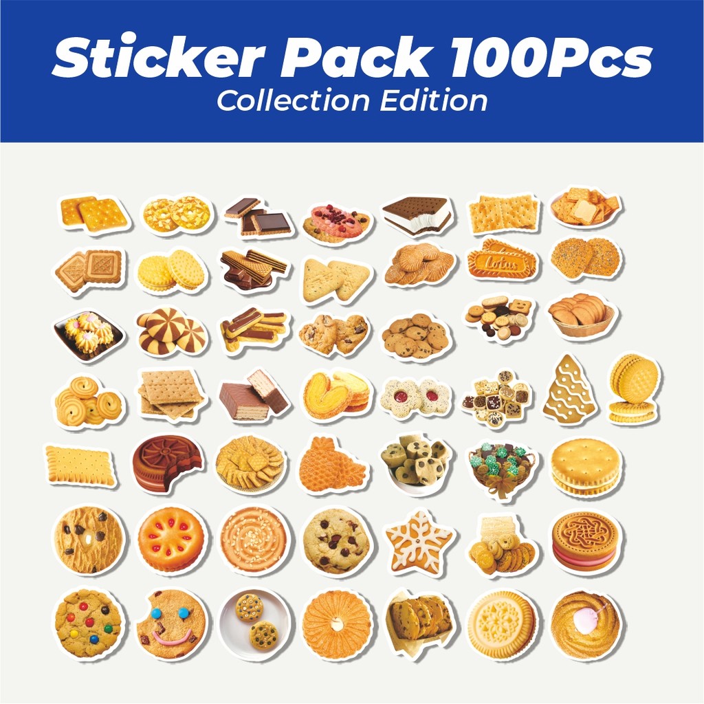 

Hot Stiker Chinese Delicious Cookies [Kue Lezat Cina] Lucu Anti Air Stikers Berperekat Waterproof Sticker Decal Buat Motor Helm Buku Journal Koper Casing HP Laptop Botol Minum