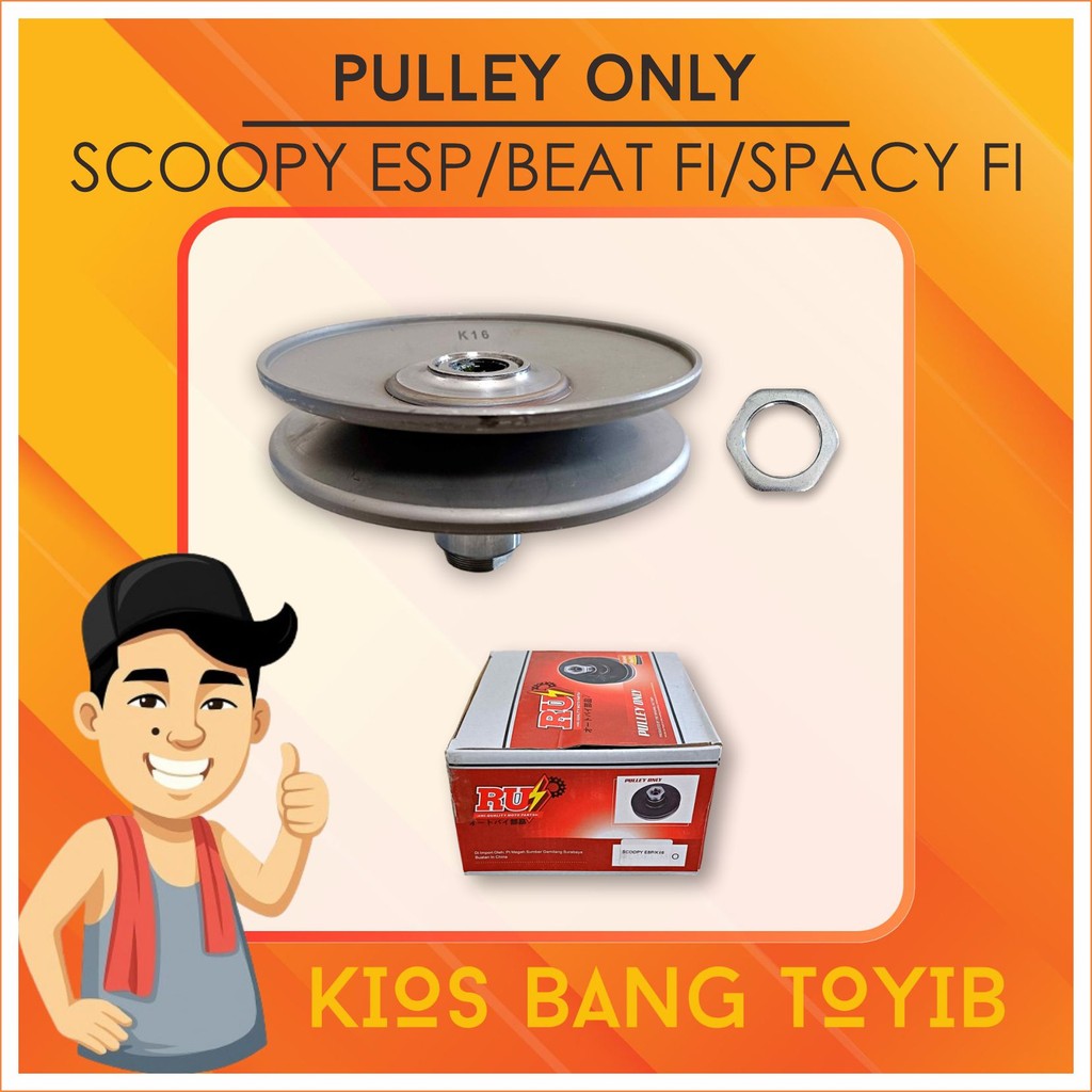 Pully Pulley Only SCOOPY ESP K16 Scoopy FI Puli Only Scoopy Esp Pulley Only Scoopy FI (RUI)