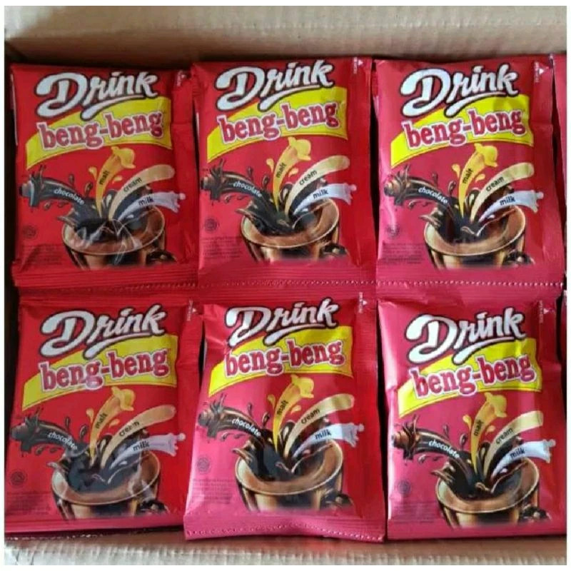 

BENG BENG DRINK RENCENG ISI 10 / MINUMAN COKLAT INSTANT - ARM