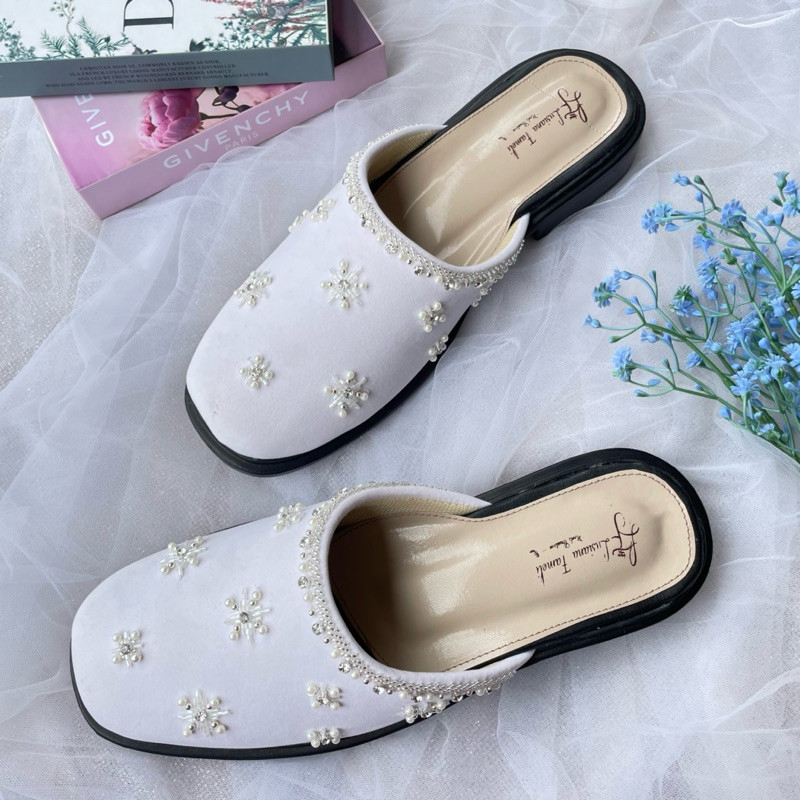 a  | kode daehyun sepatu pria pengantin selop cowok bustong sepatu payet pria in frame warna putih s