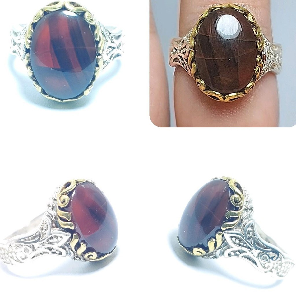 Cincin Perak Batu Akik Yamani