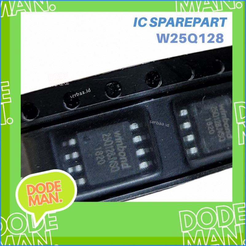 IC Memory W25Q128JVSG W25Q128 25Q128 WINBOND IC FLASH IC BIOS 16 MB - DODEMAN