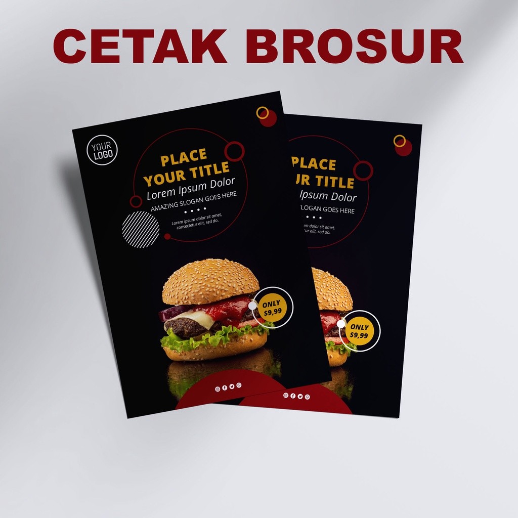 

0077 Brosur A5 | Brosur Art paper 150g | Brosur Murah