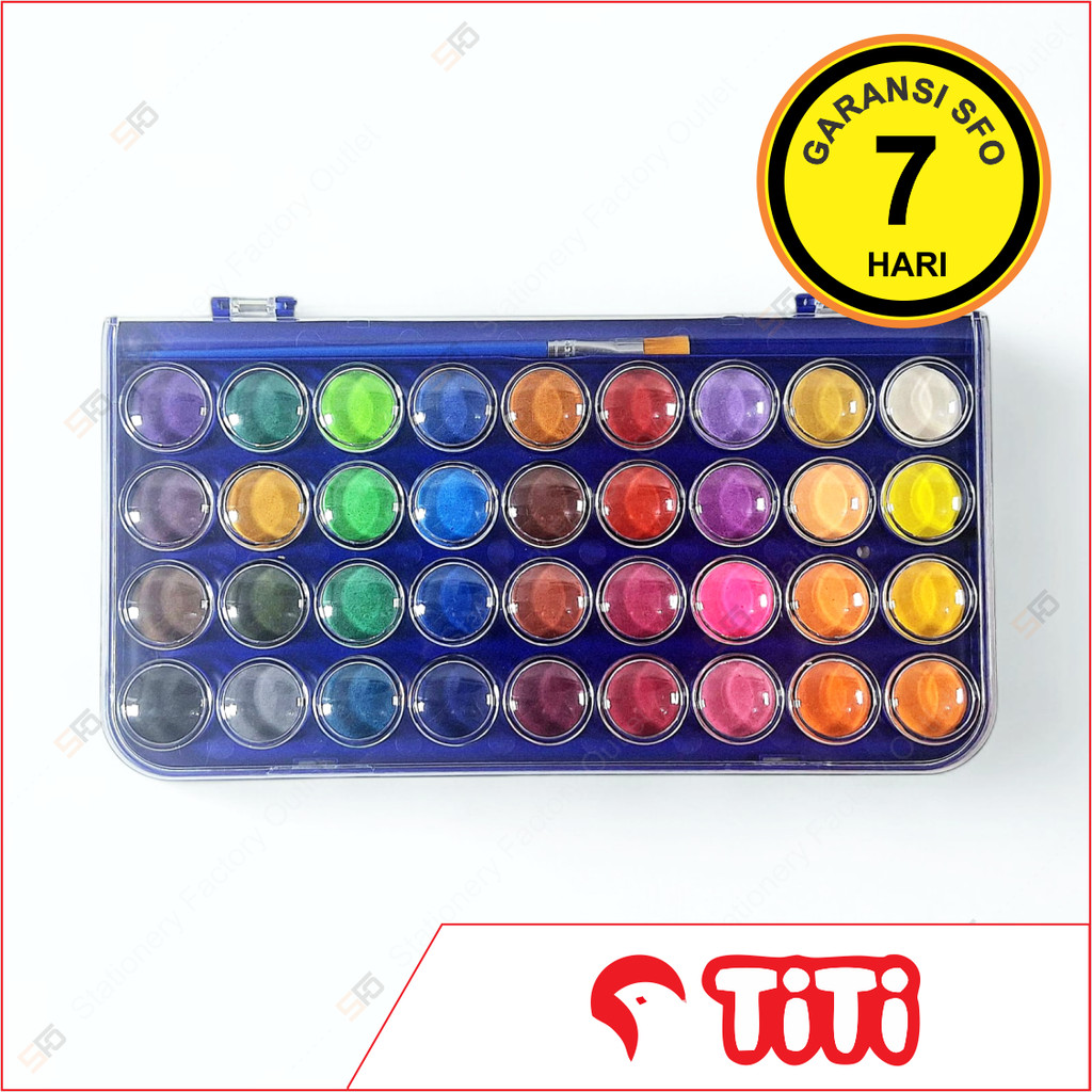 

Cat Air Padat Titi isi 36 - Watercolour Cakes