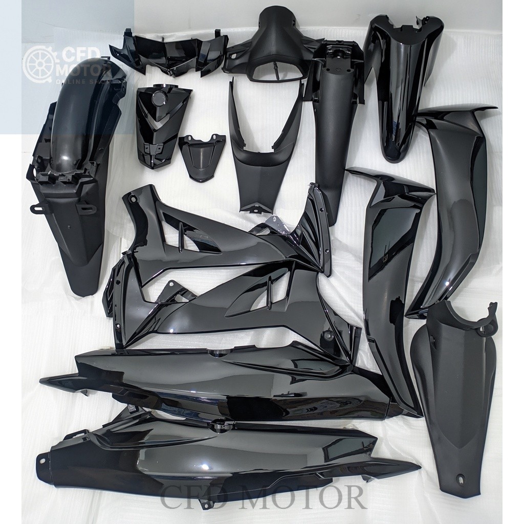 Full Body Vega R New 2006 2007 2008 2009 Hitam WIN | complete set bodi lengkap komplit kasar halus m