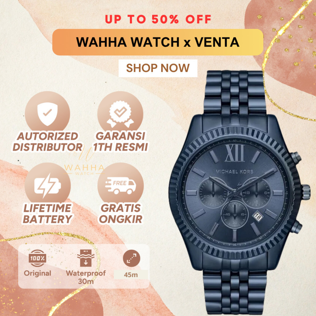 Jam Tangan  MK 8480 Original  Pria [BERGARANSI]