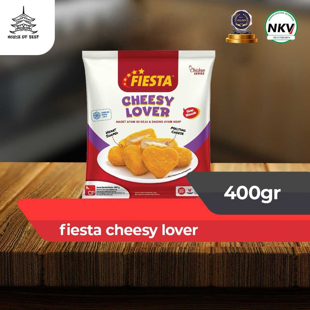 

fiesta cheesy lover 400gr