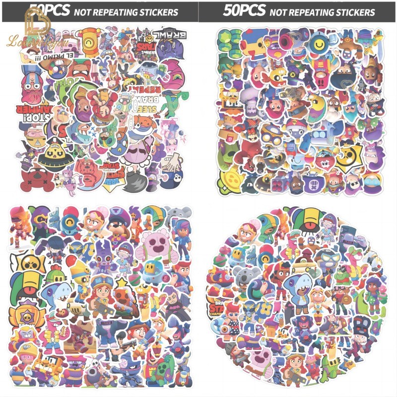 

Classic Kawaii Mascot Stickers Motorcycle Skateboard Laptop Decimal Sticker Waterproof Classic Toy Leon Spike Nita Stickers Toy