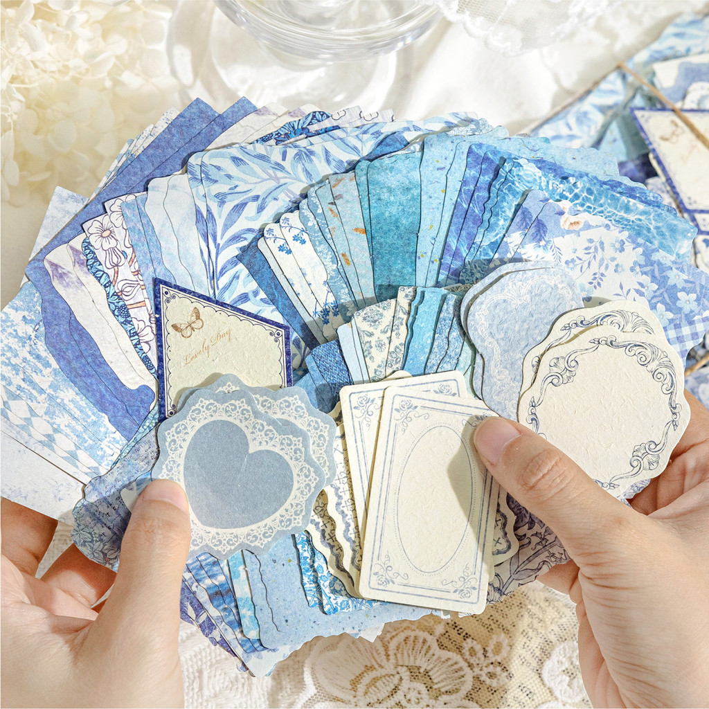 

JIANQI 100pcs Vintage Decor Scrapbooking Materials Paper Combo Kit DIY Junk Journal Collage Photo Album Retro Background paper