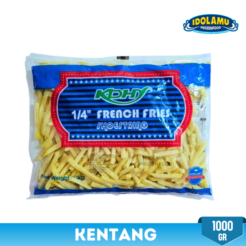 

Kentang KDHY Shoestring Kemasan 1 Kg