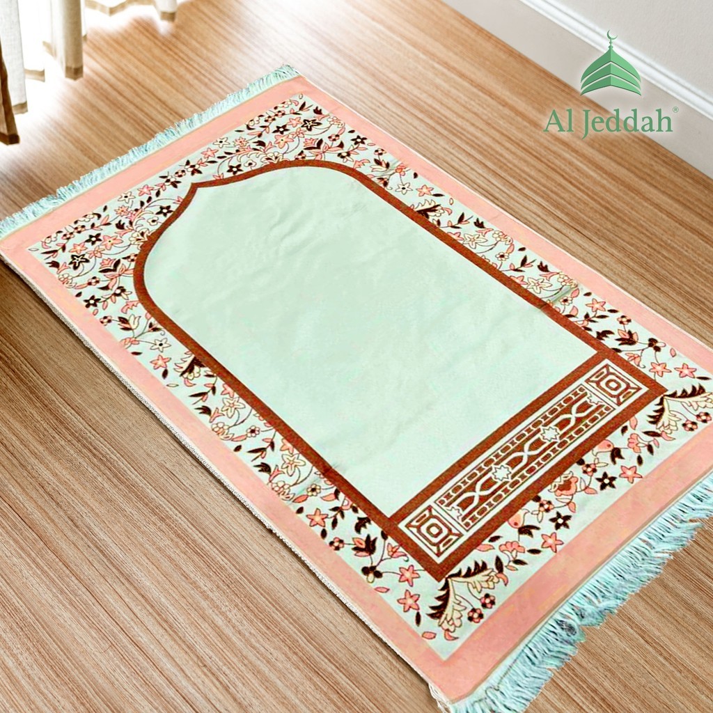 AL Jeddah Sajadah BATIK Travel Praktis 70x110 Sajadah Lipat Saku Premium I Sajadah Traveler