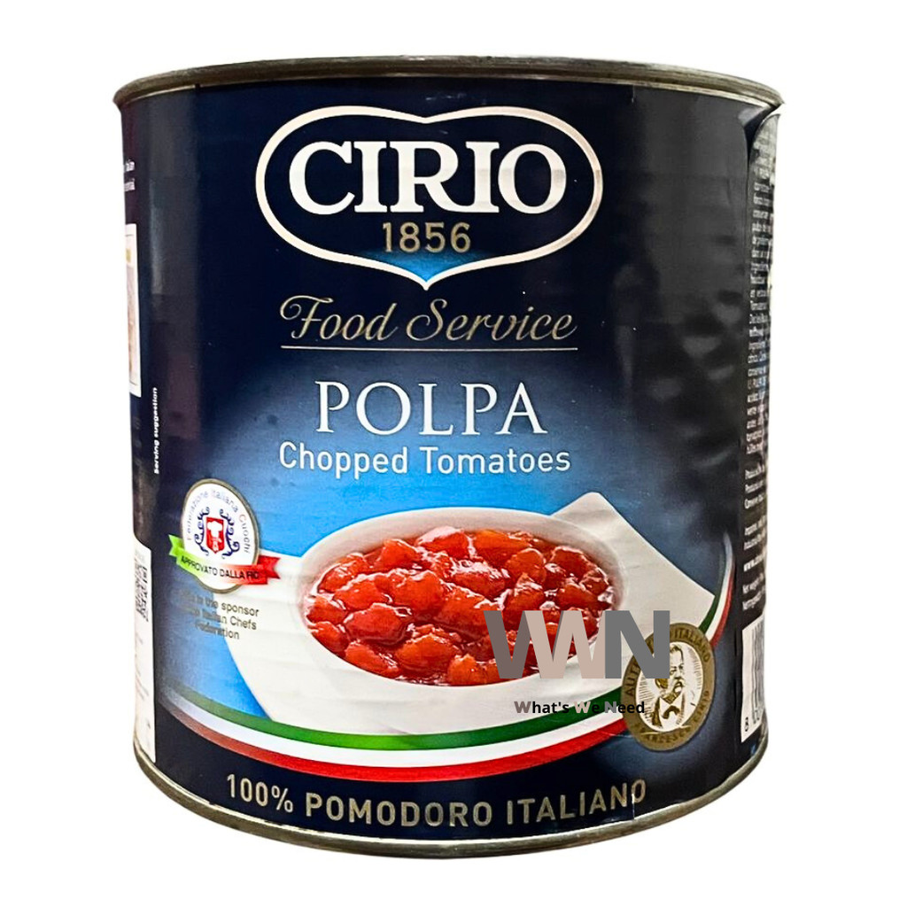 

Cirio Chopped Tomatoes / Polpa 2550 GR.