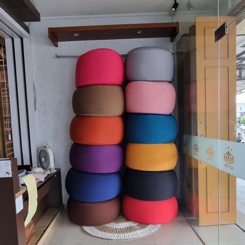 JAMIN MURAH ALISYA - Bean Bag Gummy XL Bahan Jersey Spandex Zoya Plus Isi / Bean Bag Murah / Bean Ba