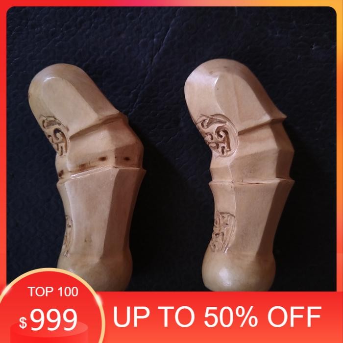 Handle Keris Deder Keris Lempuyangan Kayu Cendana Pilihan Garap Alusan mcw34