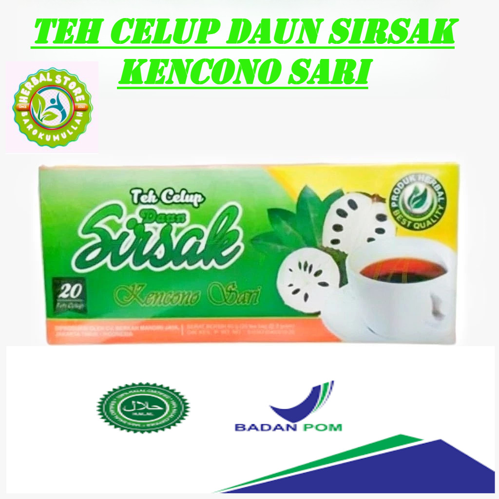 Teh Celup Daun Sirsak Kencono Sari