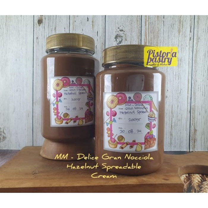 

Hazelnut Spreadable Cream - Master Martini Delice Gran Nocciola 200gr