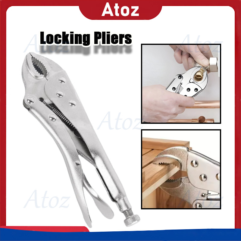 Grip Pliers Tang Kuat Baja/Tang buaya bengkok/Tang buaya