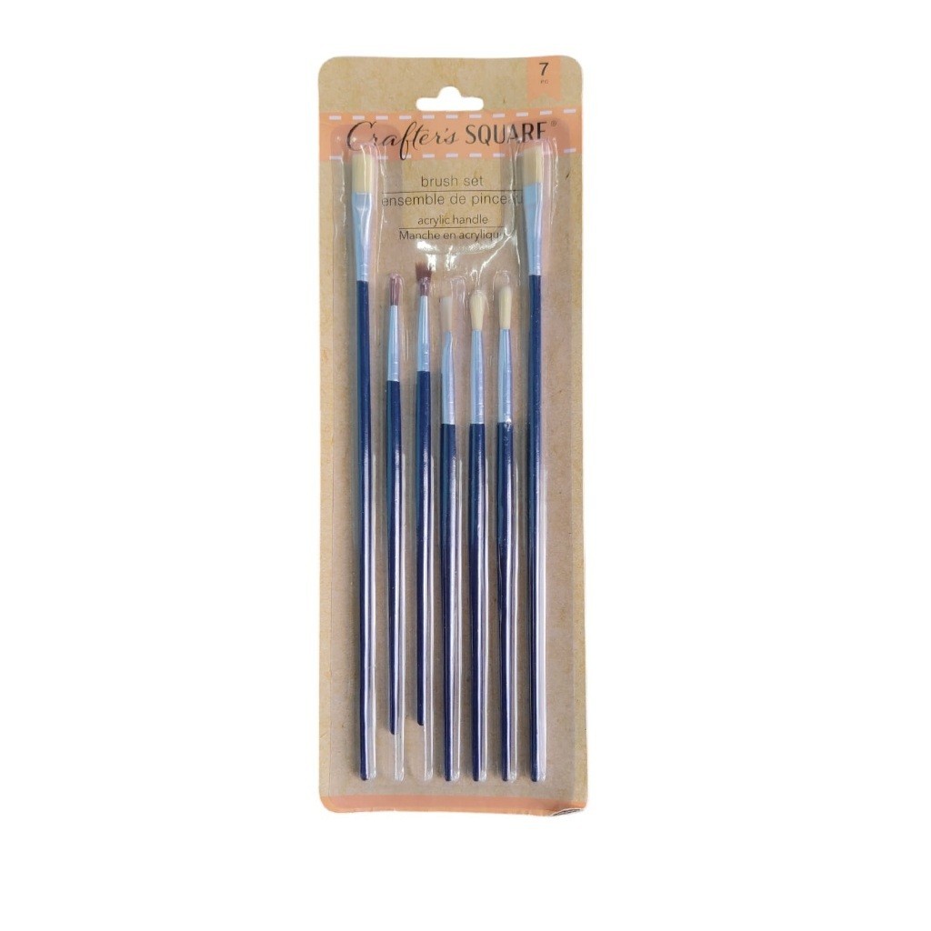 

kuas lukis set 7/crafters brush set 7