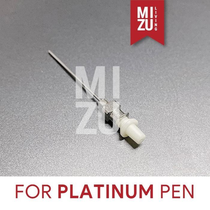 

MIZU SUMISUU Fountain Pen Ink Saver Adaptor Head For Ink Converters - PLATINUM