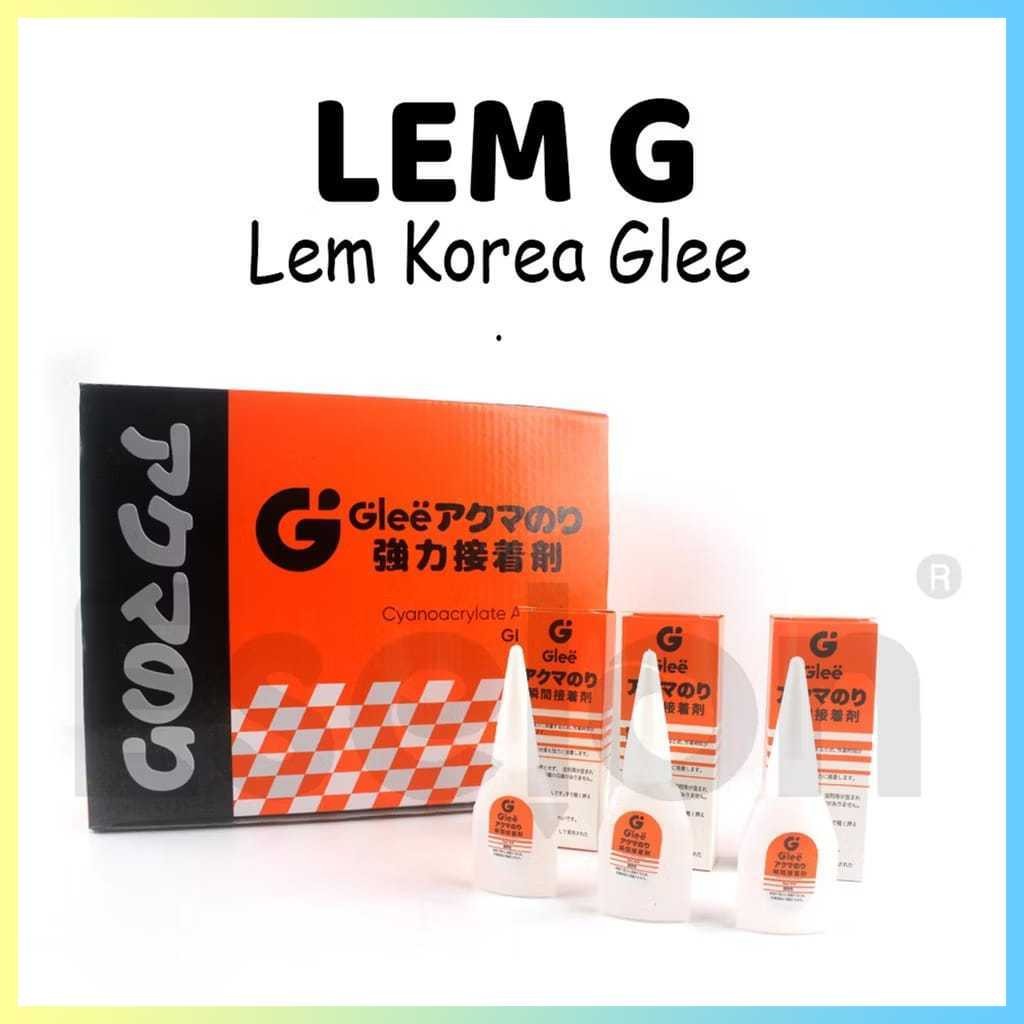 

GLEE Lem G Korea CAIR Tetes Perekat Super Kuat SERBAGUNA GLEE-808