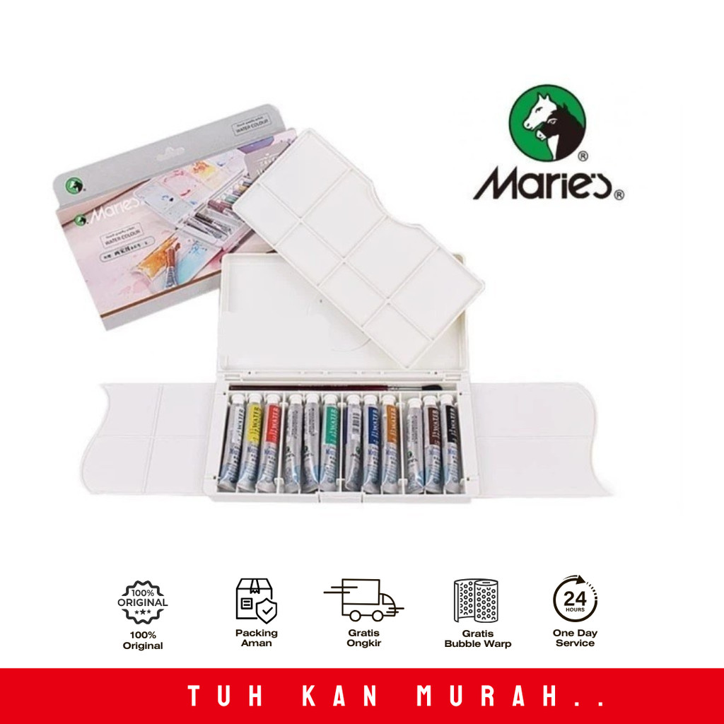 

WATER COLOUR MARIES MASTERS TYPE W-8012 / 12 WARNA