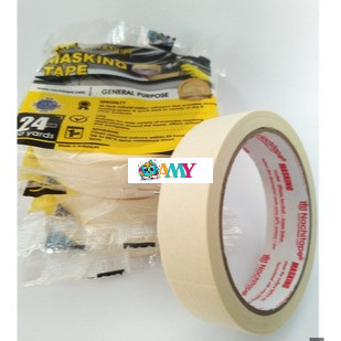 

NACHI ISOLASI KERTAS 1 INCH 1 ROLL / NACHI MASKING TAPE 1 INCH / 24 MM AMY STASIONARY