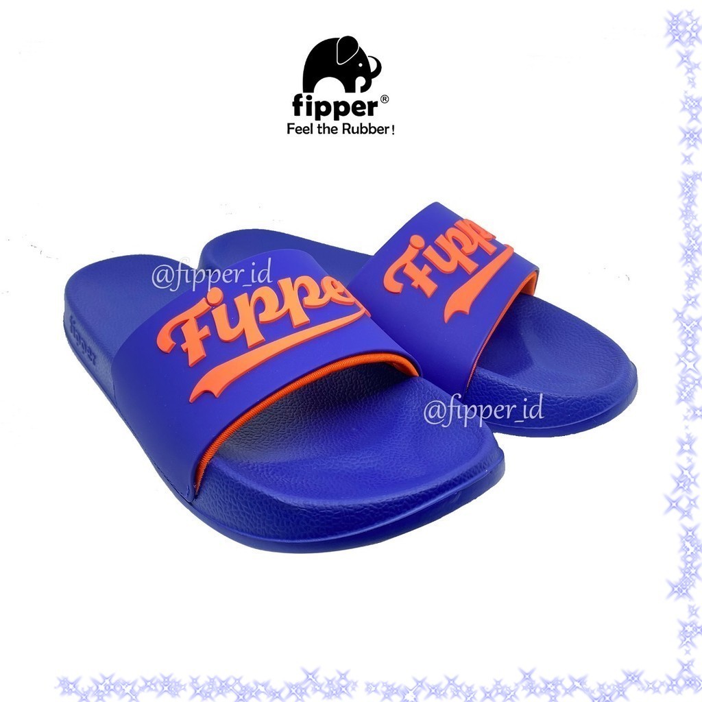 Fipper - Slip On Ace Navy / Navy / Orange