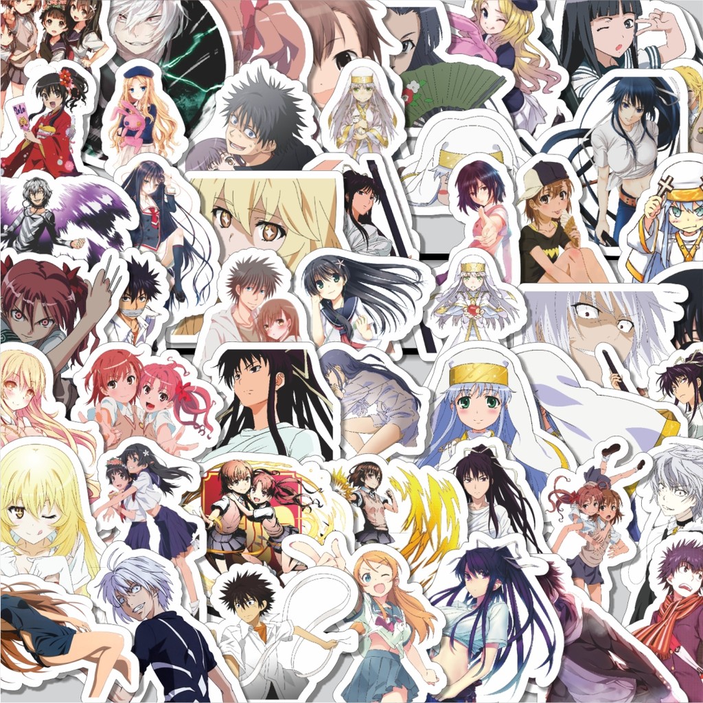 

Stiker Cutting Pack Stiker Anime Series Certain Magical Index Character Mix Isi 100Pcs Series Aesthetic Lucu Keren Untuk Koper Bahan Vynil