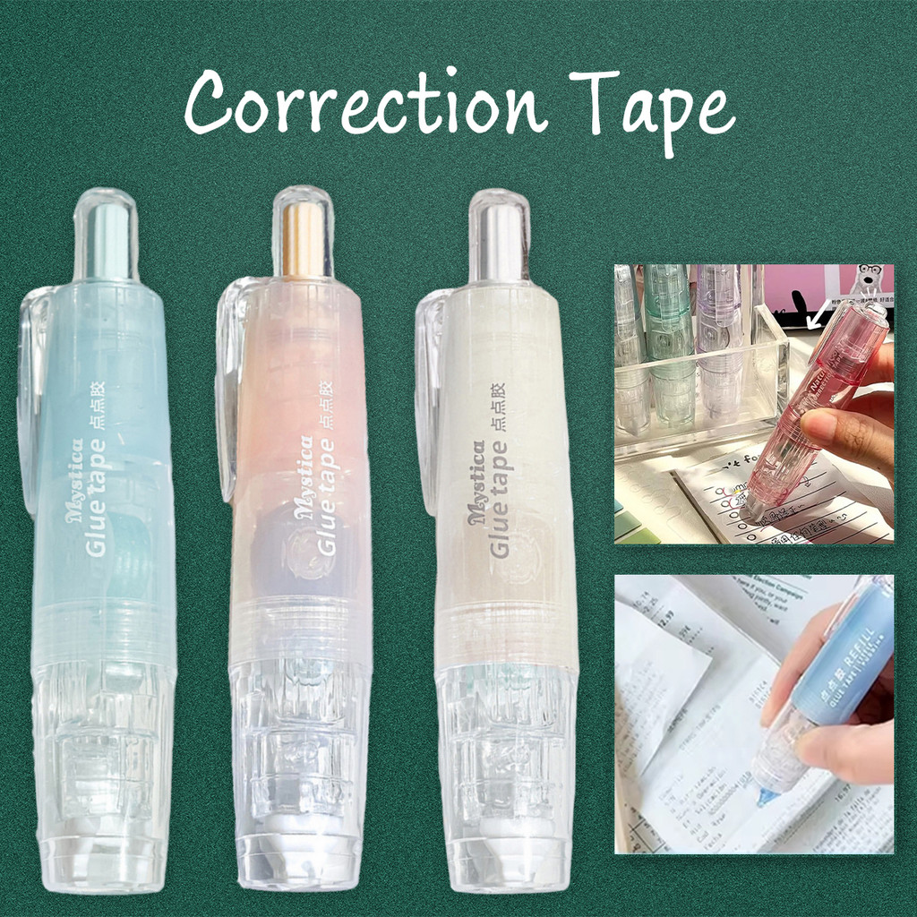 

Lem Kertas Kering Rol 5M Perekat Dua Sisi Scrapbooking Alat Tulis Sekolah