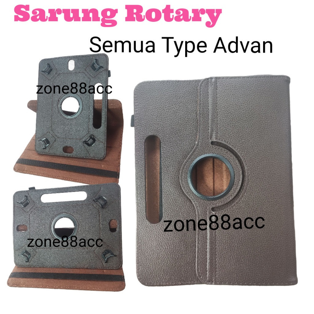Terlaris sarung Rotary Advan Pad Universal 7" 8" 9" 10" 11"12" / Casing Advan / Case Advan / Cover p