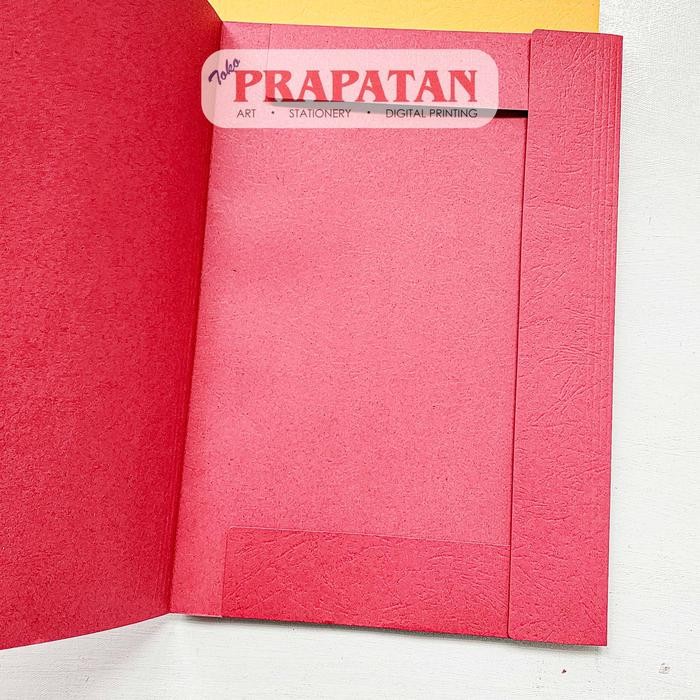 Bindex Map Kertas Folio 2120001 | Stop Map | File Folder Organizer - Biru Tua